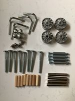 Full Set of Fixings for the Mama's and Papa's Shipley Cot Bed