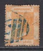 M12635 Hong Kong-Treaty Ports 1863-71 SGZ656 - 8c orange used in NINGPO