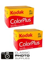 Kodak Colorplus 200 Film 24 Exposure X 2 - Expiry 06/26