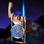 Watch Design Lighter Single Flames Portable Windproof Cigarette Torch Cigar Ligh