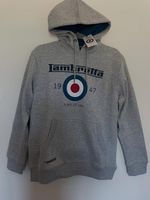Lambretta Men’s Target Hoodie Grey Marl L