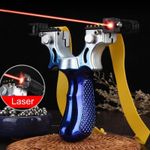 Slingshot Catapult Hunting High Velocity +Spare Band+200 Ammo (Free Shipping)
