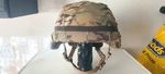 MSA ACH ballistic Mich Helmet, Large Original Item. Good Condition.