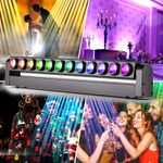 12x20W Stage Moving Head Beam Bar Light DMX RGBW DJ Disco Party Wall Wash Lights