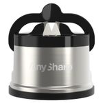 AnySharp Global World's Best Knife Suction Sharpener, Pro Metal GENUINE