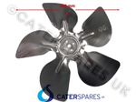 200mm 8" INCH ALUMINIUM FRIDGE FREEZER FAN MOTOR BLADE 28° PITCH SUCKING TYPE
