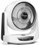 Pro Breeze 10-Inch Air Circulator Fan, Ultra Quiet, Auto Oscillation, 16 Speeds