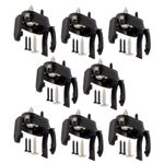 8pcs Lightweight Golf Ball Pick Up Tool Retriever Claw for Putter Grip End Aid