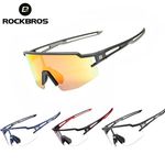 ROCKBROS Cycling Sunglasses Photochromic Polarized Fishing Sports Glasses UV400