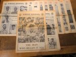 Jubilee Journal Newspapers No.1-11 Vintage 1957 Scouting Boy Scouts