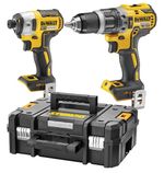 DEWALT DCK266NT 18V XR BRUSHLESS TWIN KIT DCD796 DCF887 COMBI & IMPACT + TSTAK
