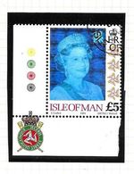 Isle of Man 1994 QEII £5 Hologram Definitive, used SG 557, combined postage