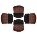 Reusable Black Blush Brush for Women Small Makeup Powder Brush for Cheeks