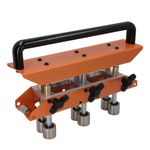 3 Station Edge Roller Bender for Metal Bead Rolling, Bending Angle 0-90° – Metal