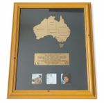 RARE 1974 Shirley Bassey Australian Gold Sales Award – Presented to Noel Rogers
