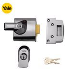 Yale P-BS1-CH-CH-60 - BS1 British Standard Nightlatch - 60mm - Chrome Finish