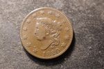 1820/19 Glossy Newcomb Coronet Head Large Cent PAX