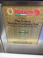 Nicem Cutlery Polishing Machine Electric Polisher With Trays