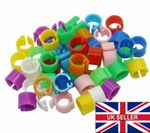 6mm Foot Rings Inner Diameter Birds Quail Pigeons Parrots Leg Click Clips Ring 
