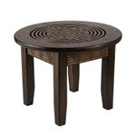 Vintage Round Garden Stool Multifunctional Foot Rest Side Table Plant Stand