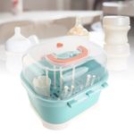 T- Nursing Bottle Storage Box Compact Household Dustproof Draining Thickened