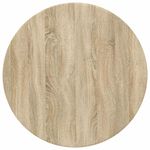 Table Top Engineered Wood Round Outdoor Furniture Modern Garden Terrace  vidaXL