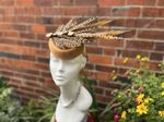 Handmade Unique pheasant feather Hat for glorious 12th shooting Wedding Hat 