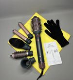 6 In 1 Hair Magic Dryer Brush Hot Air Curler Straightener Quick Dry High Speed