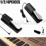 1/2/4X Sustain Pedal Foot Damper Keyboard for Yamaha Casio Korg Roland WinHolder