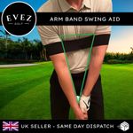 Evez Golf Swing Trainer Arm Band | Swing Plane | Golf Training Aid | Practice