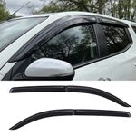 Smoke Tinted Wind Deflectors Rain Guard for Fiat Fullback 2015-2022 Accessories