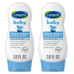 Cetaphil Baby Shampoo and Body Wash with Organic Calendula - 2 PACKS LOT