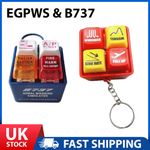 Pilot & Crew Alert Keychain EGPWS / B737 Warning Sound-Simulator