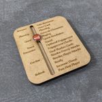 The Lord of the Rings The Card Game Inspired Magnetic Round Tracker Board