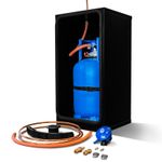 7kg Butane Gas Locker Kit (Clip-on Regulator) Campervan RV Ducato Sprinter MAN