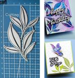 Leaves Metal Cutting Dies Scrapbooking Embossing Stencils Paper Card Crafts Die