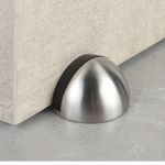 Stainless Steel Floor Door Stop Self Adhesive No Hole Door Stopper Heavy Duty