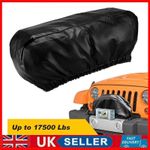 Winch Cover Heavy Duty Waterproof Winch Protection Cover Dust-Proof Universal