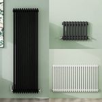 2 3 4 Column Traditional Cast Iron Style Horizontal Vertical Radiator All Size