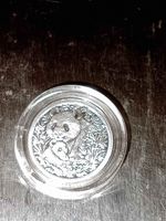 1g .999 Fine Silver Chinese Panda in Capsule - Extremely Rare Collectible 