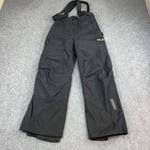 Jack Wolfskin Mens Ski Trousers Salopettes Bib Medium Black 32 32 Recco
