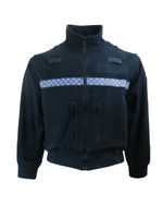 Tornado Fleece Black Reflective Security Uniform Patrol Duty Radio Loops Grade 2