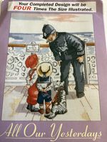 DMC All Our Yesterdays - No Dogs Allowed Cross Stitch Kit 20 x 25.5 cm