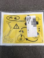 MANITOU BOOM LIFT SAFETY LABLE STICKER DECAL 676992