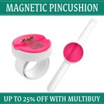 Magnetic Wrist Pin Sewing Cushion Pins Needles Holder Silicone Strap Bracelet
