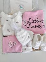 New Baby Girl Hamper, Baby Girl Gift Box, Baby Girl Gift