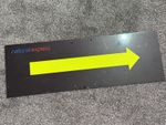 National Express Diversion Sign
