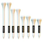 WOODEN GOLF TEES ALL LENGTHS - 42mm / 54mm / 70mm / 83mm