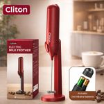CLITON ELECTRIC MILK FROTHER ☕ BARISTA-STYLE FOAM |POWERFUL|FREE SHIPPING