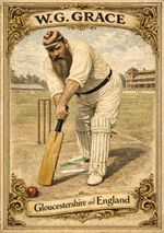 Historic Cricket Prints - WG Grace